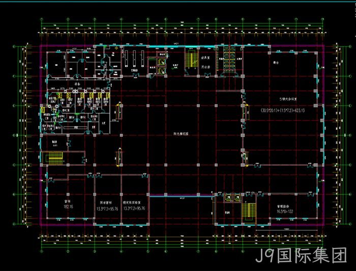 研发大楼平面图样式